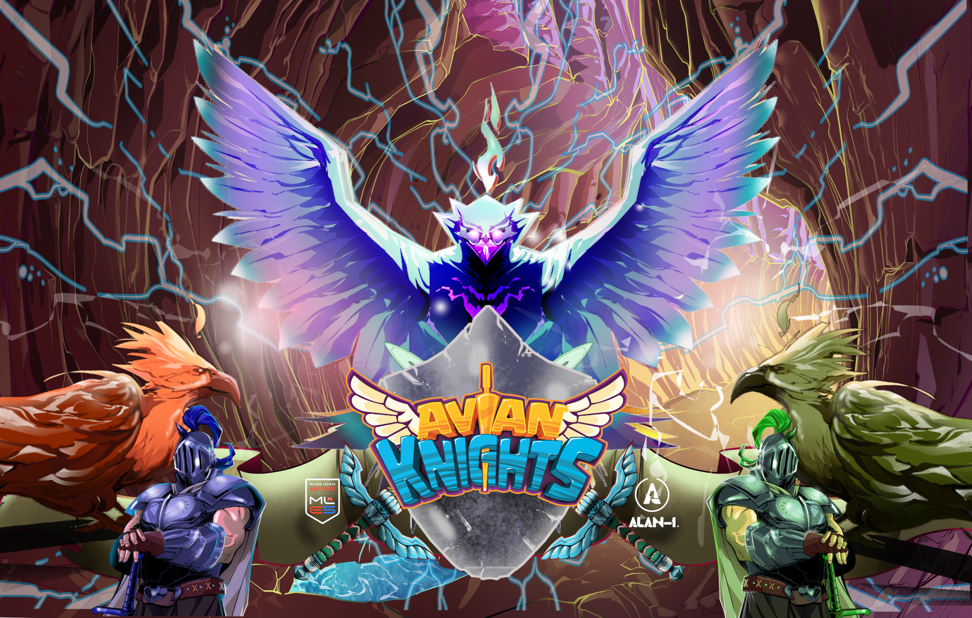 Avian Knights 2 Player