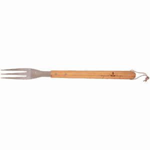 16¼" Bamboo-Handle BBQ Fork