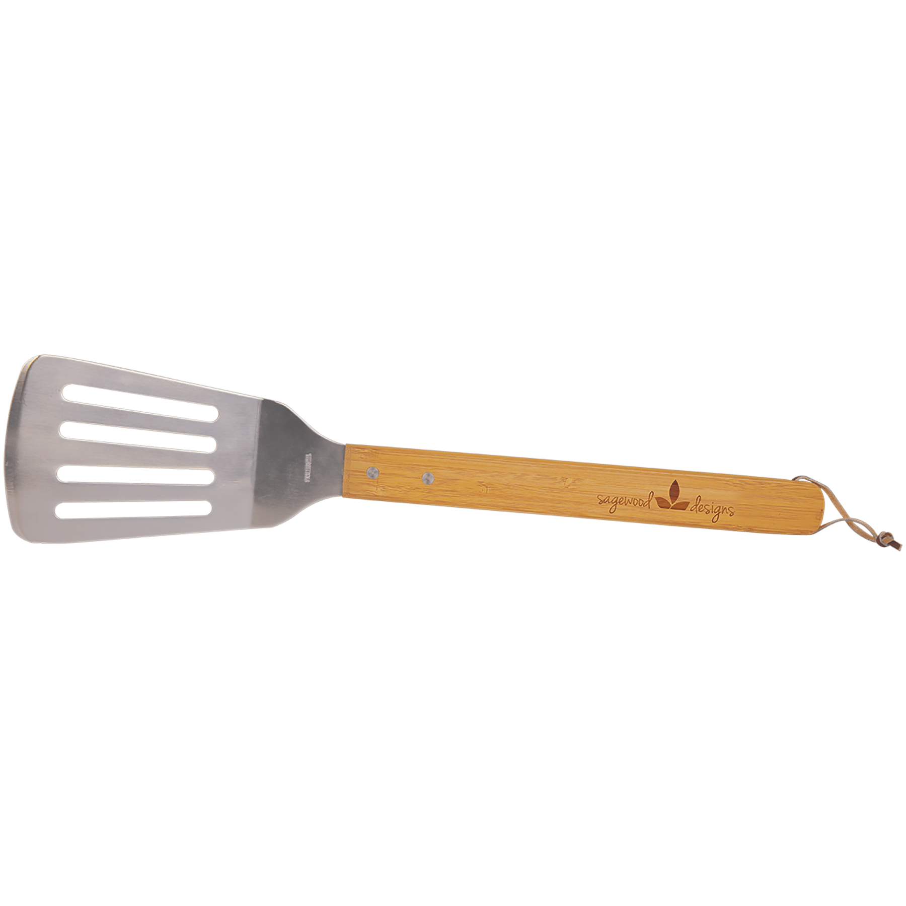 17¼" Bamboo-Handle BBQ Spatula