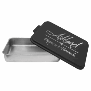 9" x 13" Aluminum Baking Pan with Black Lid