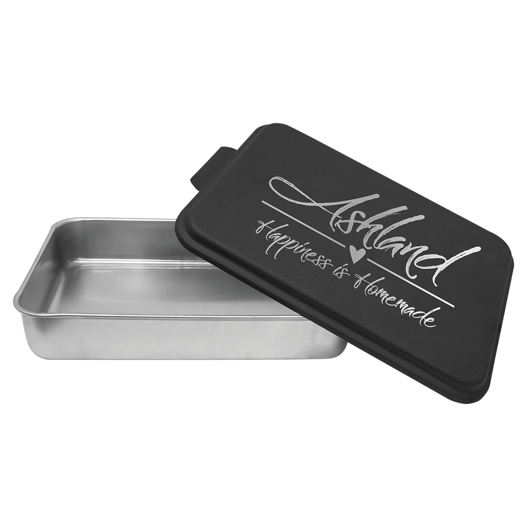 9" x 13" Aluminum Baking Pan with Black Lid