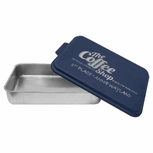 9" x 13" Aluminum Baking Pan with Navy Blue Lid