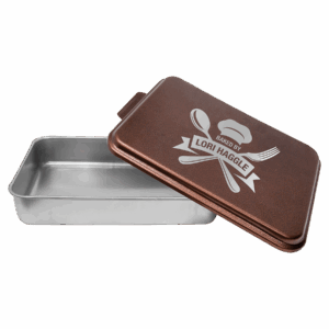 9" x 13" Aluminum Baking Pan with Copper Lid