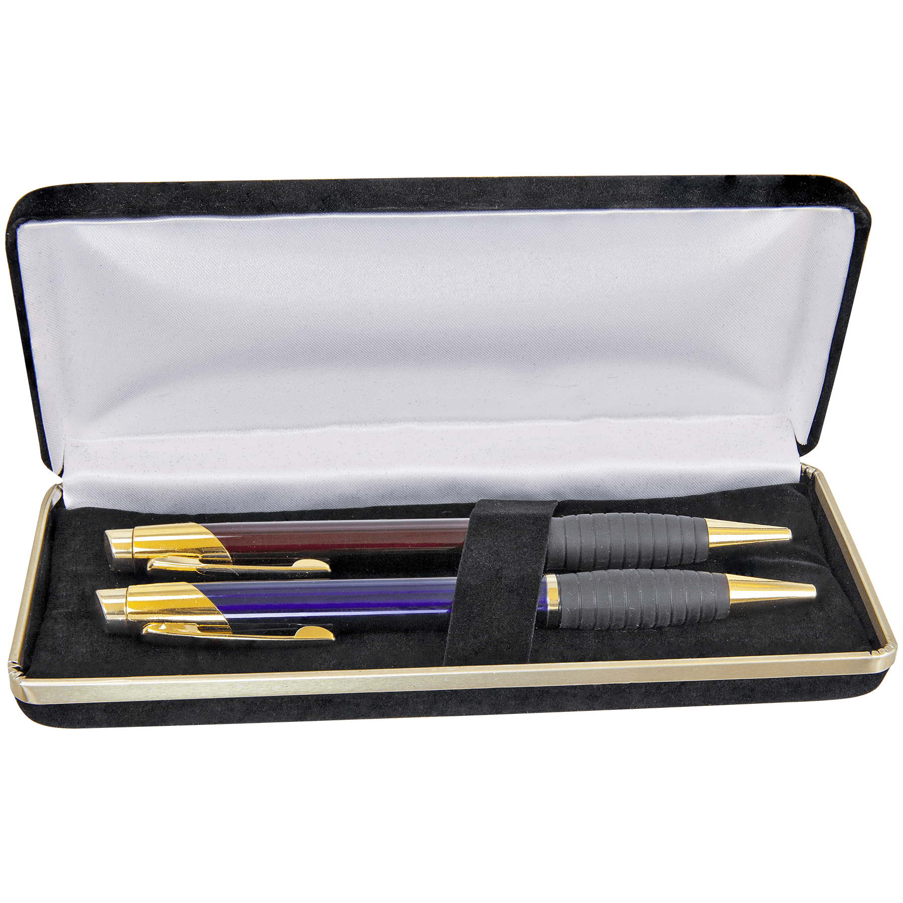 6½" x 2¾" Black Velvet Pen Gift Case