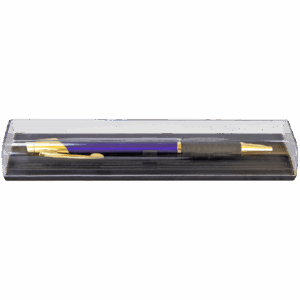 6¼" x 1¼" Narrow Plastic Pen Gift Case
