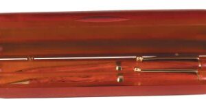 6¾" x 2⅛" Rosewood Two-Pen Gift Case