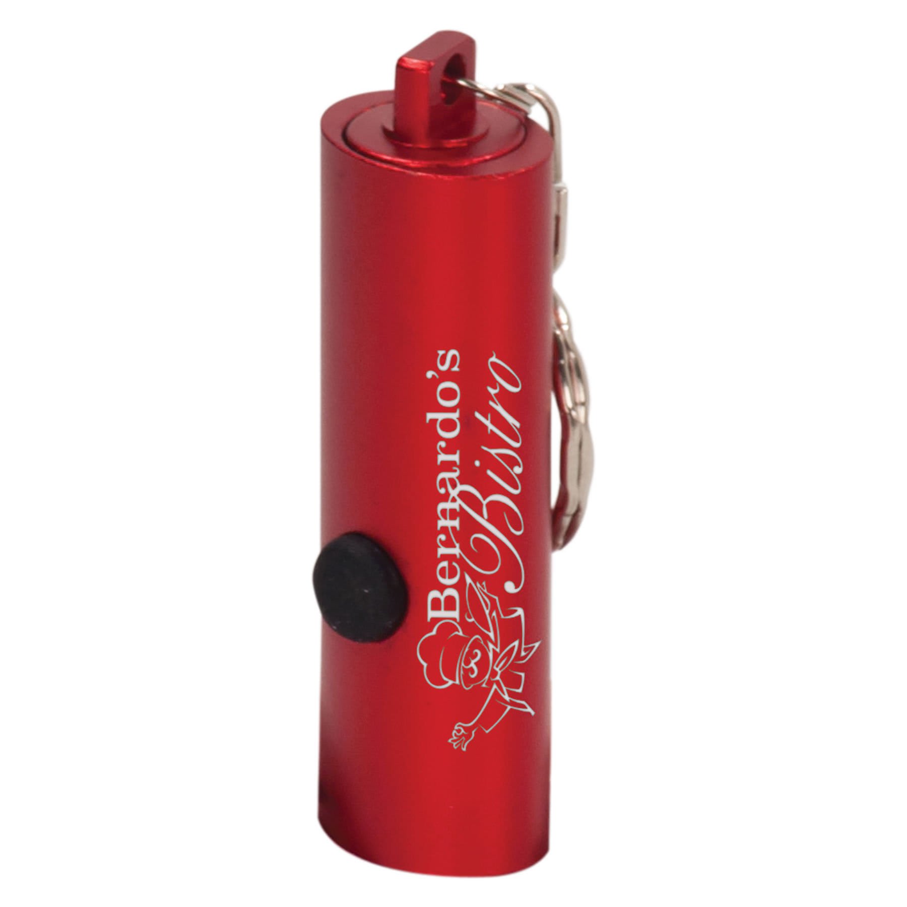 2⅜" Red 3-LED Flashlight