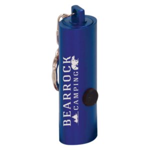 2⅜" Blue 3-LED Flashlight