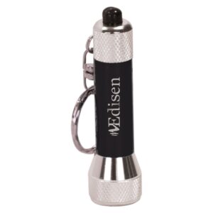 2¾" Black 5-LED Flashlight