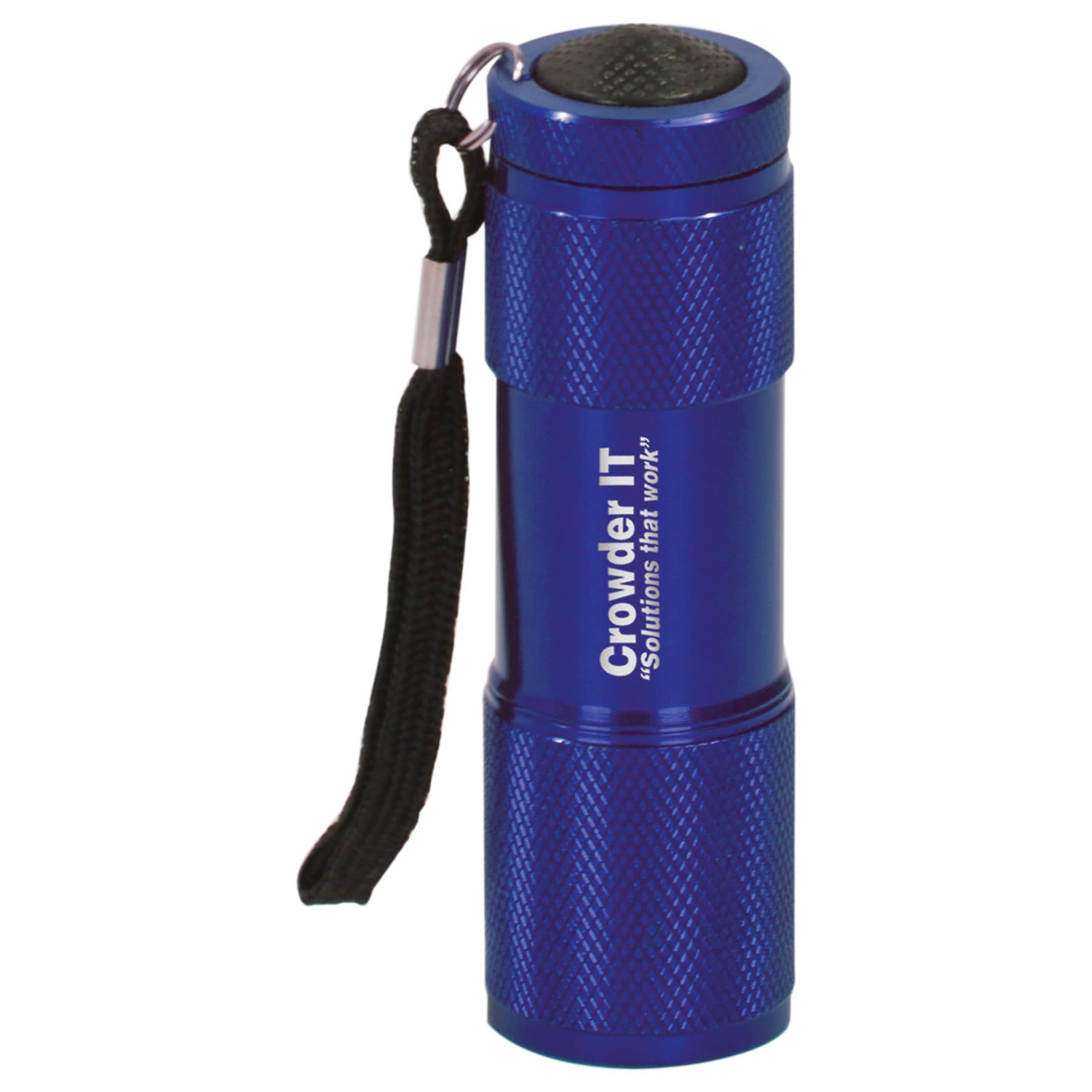 3⅜" Blue 9-LED Flashlight