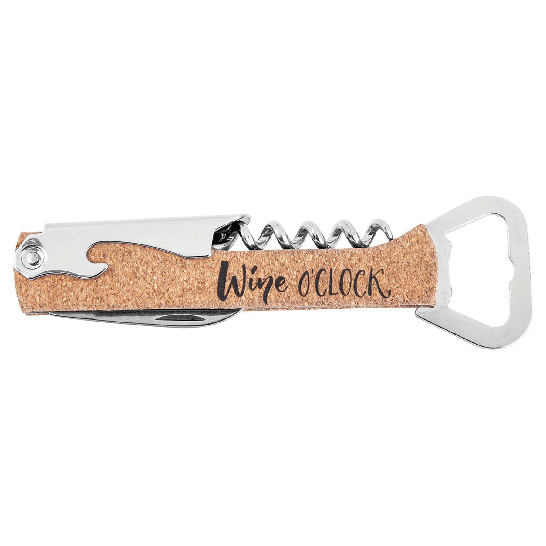 5¼" Cork Leatherette Bottle Opener