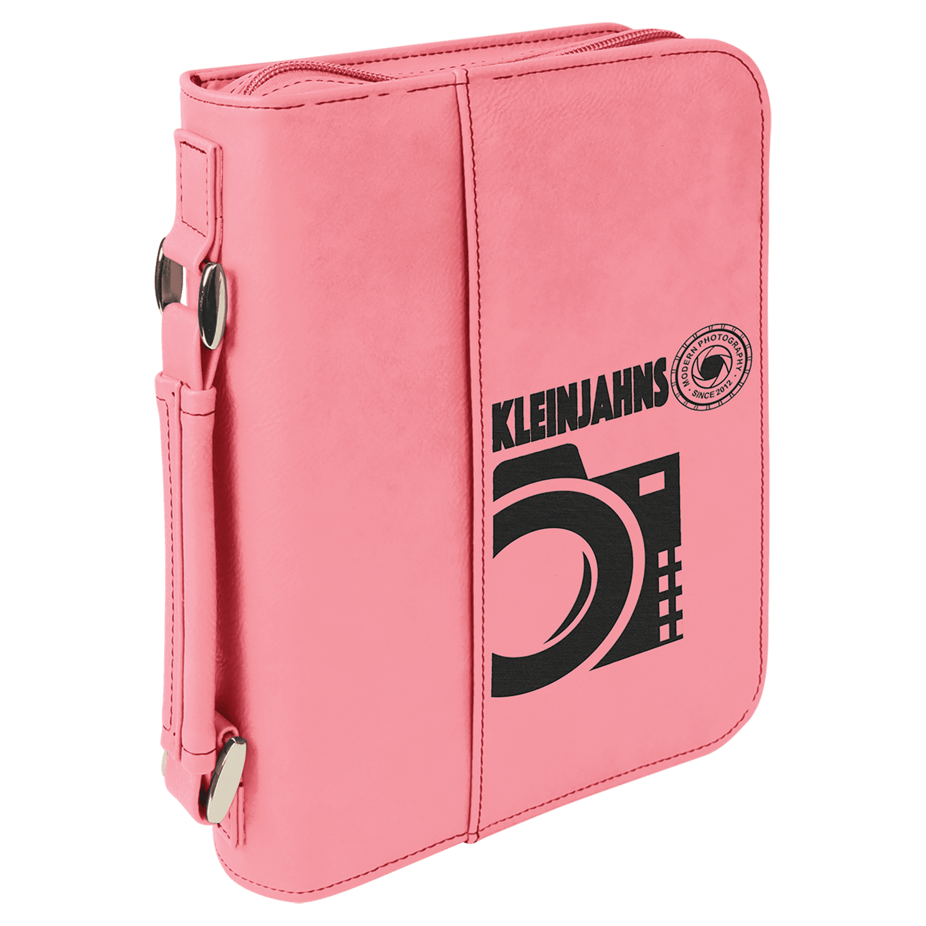 6¾" x 9¼" Pink Leatherette Bible & Book Cover