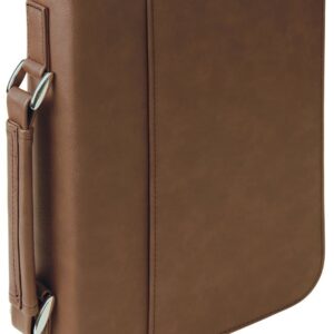 7½" x 10¾" Dark Brown Leatherette Bible & Book Cover