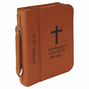 7½" x 10¾" Rawhide Leatherette Bible & Book Cover