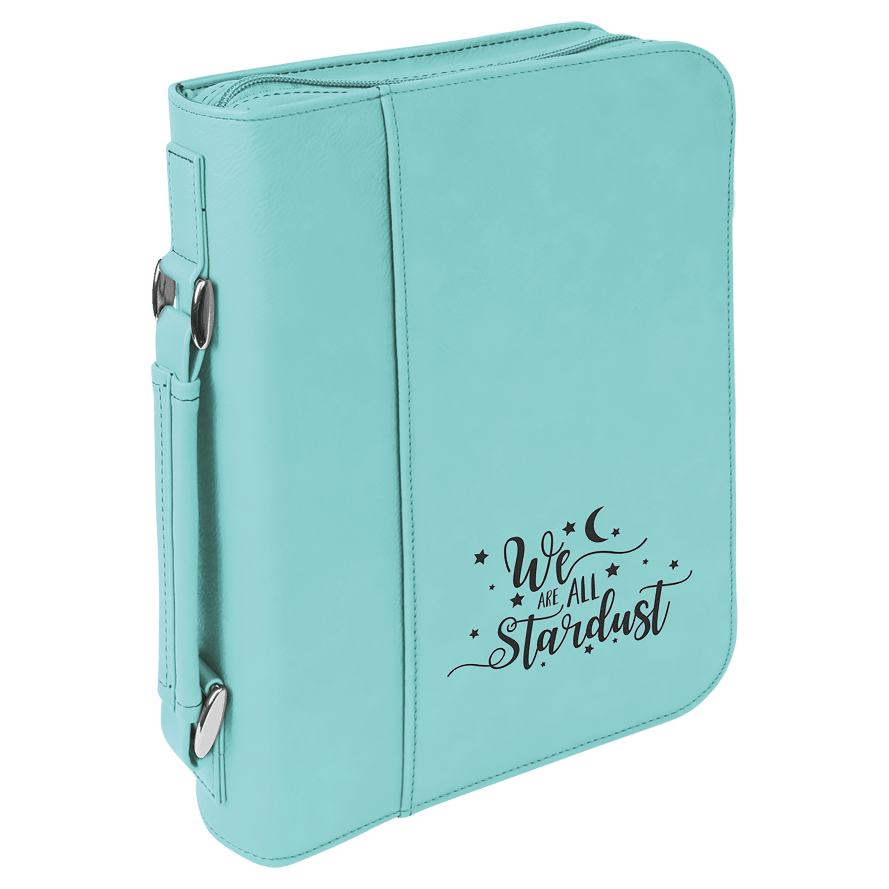 7½" x 10¾" Teal Leatherette Bible & Book Cover