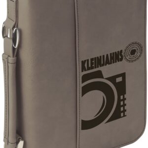 6¾" x 9¼" Gray Leatherette Bible & Book Cover