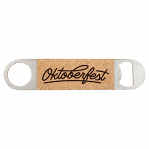 1½" x 7" Cork Leatherette Bottle Opener