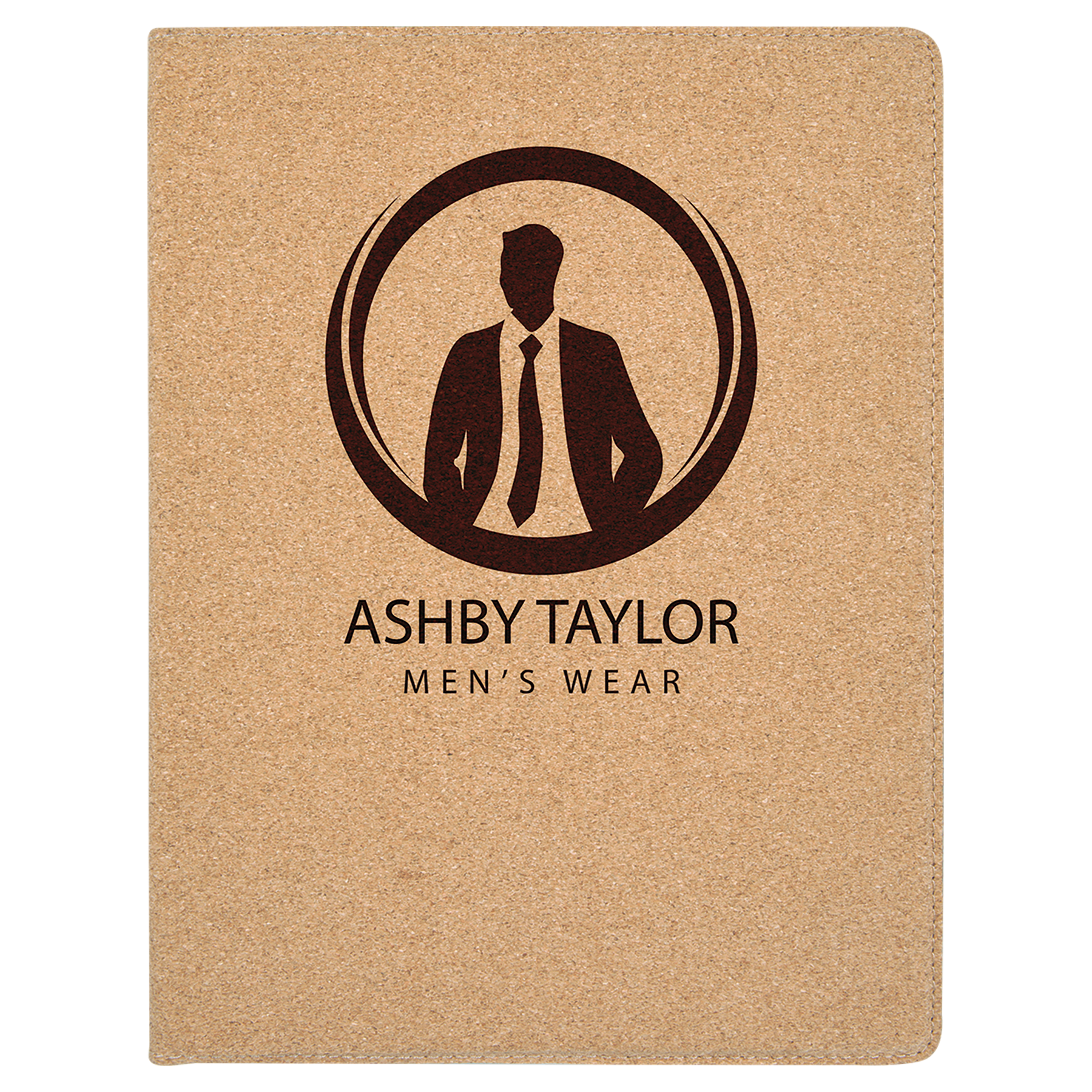 9½" x 12" Cork Leatherette Portfolio