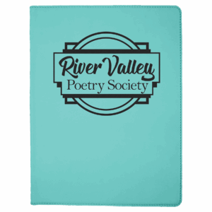 9½" x 12" Teal Leatherette Portfolio