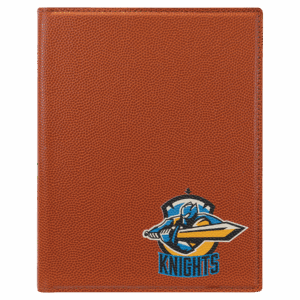 7" x 9" Basketball Leatherette Portfolio