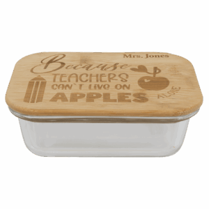 12 oz. Rectangle Glass Food Storage Container