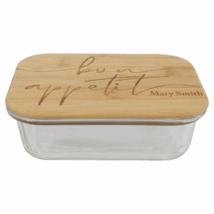 21 oz. Rectangle Glass Food Storage Container