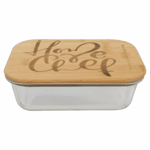 35 oz. Rectangle Glass Food Storage Container