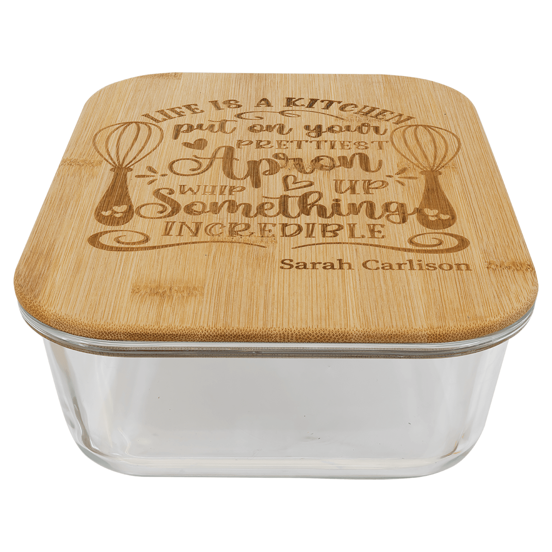 50 oz. Rectangle Glass Food Storage Container