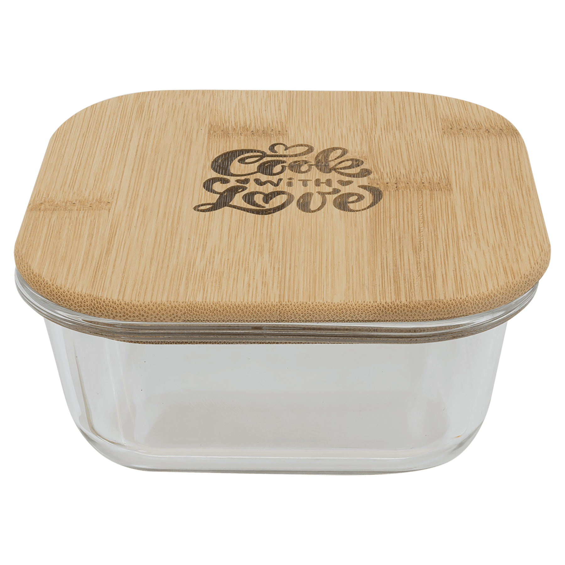18 oz. Square Glass Food Storage Container