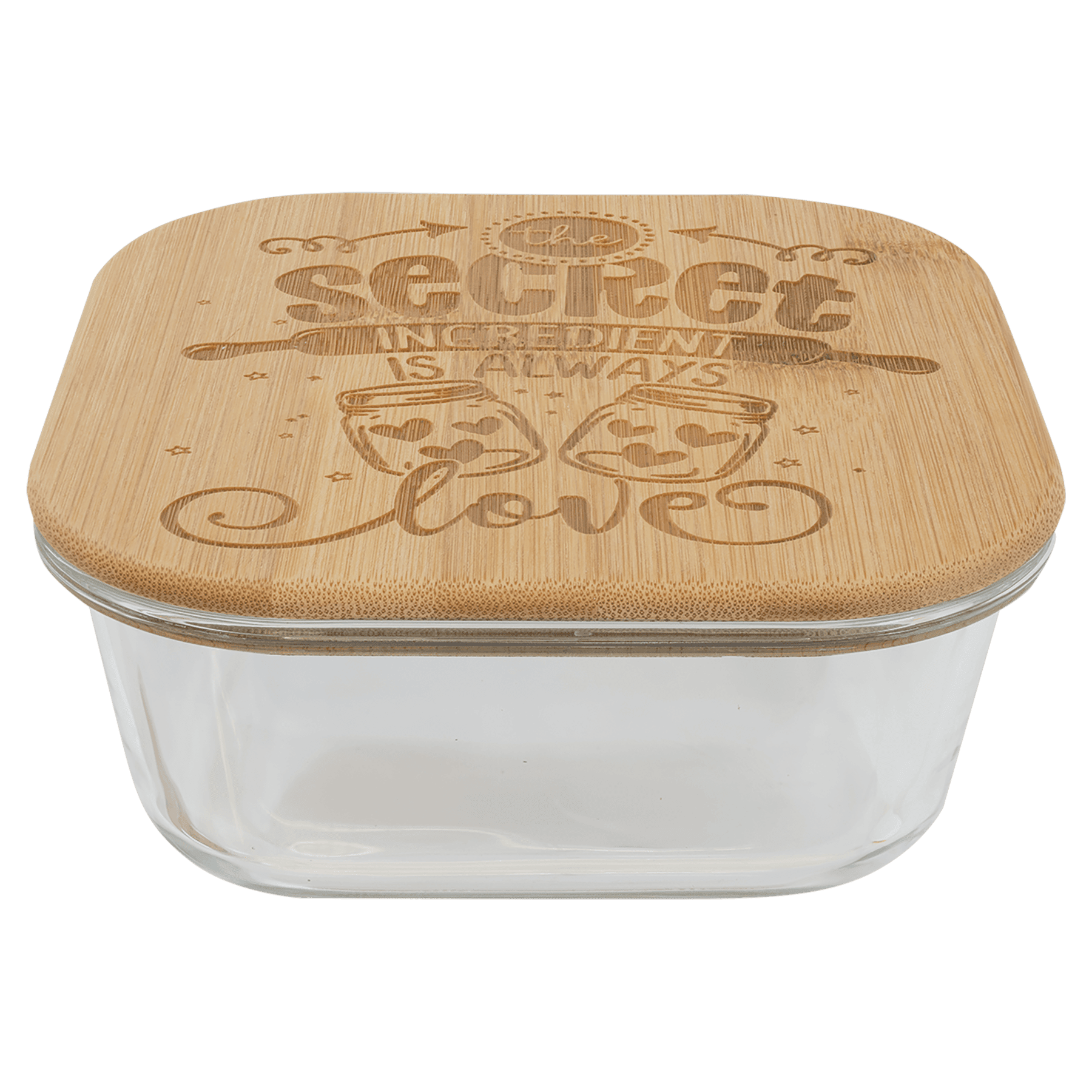 27 oz. Square Glass Food Storage Container