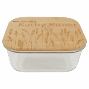 37 oz. Square Glass Food Storage Container