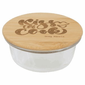 13 oz. Round Glass Food Storage Container