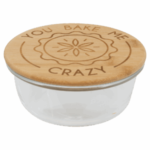 21 oz. Round Glass Food Storage Container