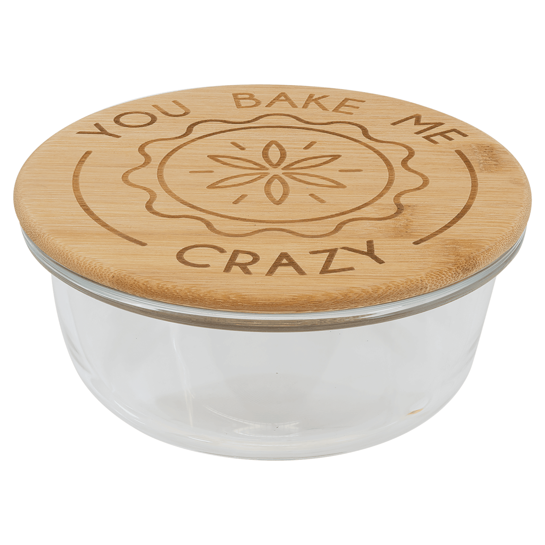 21 oz. Round Glass Food Storage Container