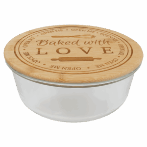 44 oz. Round Glass Food Storage Container