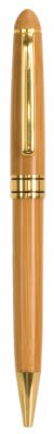 Wide Bamboo Ballpoint Pen