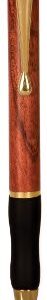Wide Rosewood Pen with Rubber Grip