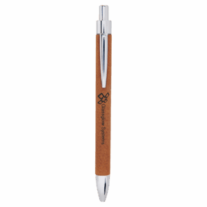 Rawhide Engravable Leatherette Ballpoint Pen