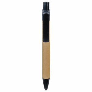Recycled Paper Pen with Black Trim