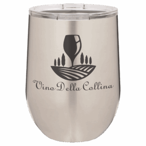 12 oz. Stainless Steel Stemless Wine Glass