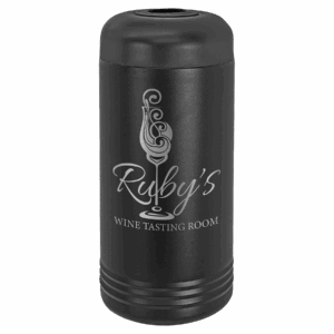 Black Powder-Coated Wine Bottle Chiller