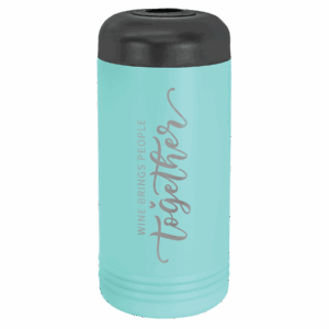 Teal Powder-Coated Wine Bottle Chiller