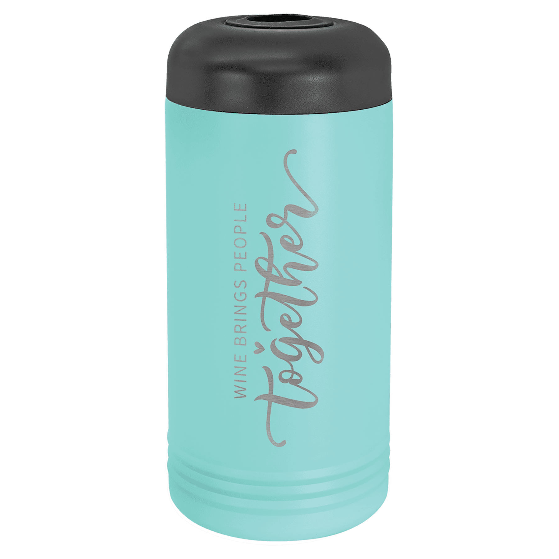 Teal Powder-Coated Wine Bottle Chiller