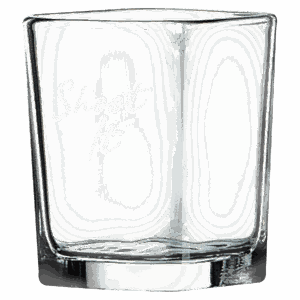 2.25 oz. Engravable Square Shot Glass