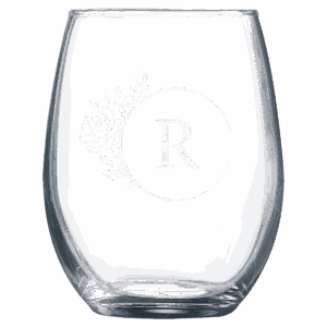 9 oz. Engravable Stemless Wine Glass