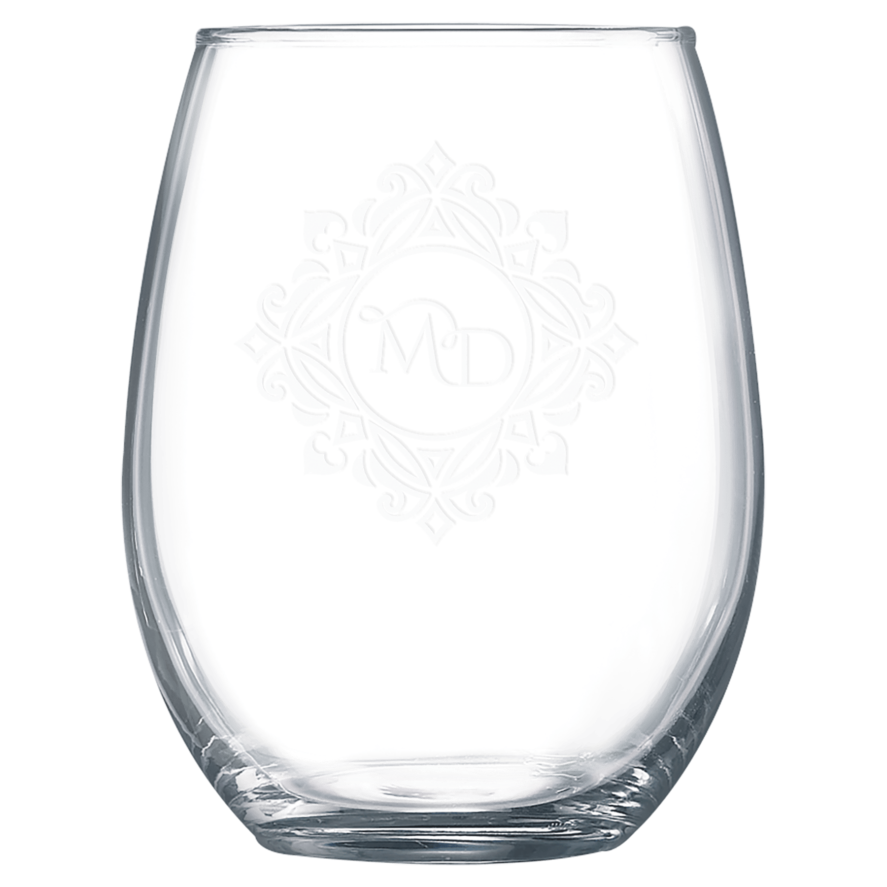 15 oz. Engravable Stemless Wine Glass