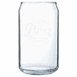 16 oz. Engravable Can-Style Beer Glass