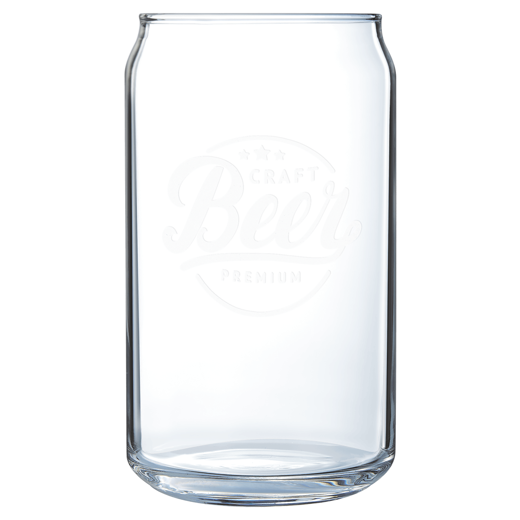 16 oz. Engravable Can-Style Beer Glass