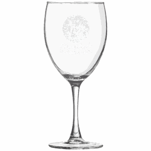 10.5 oz. Engravable Wine Glass