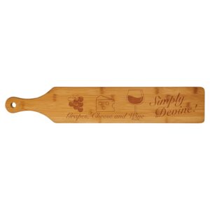 4" x 22" Bamboo Paddle Board